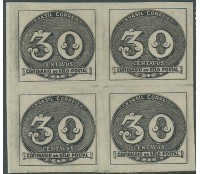 1943 C180 Quadra Cent. do olho de  boi  30 cents, Mint -  8825